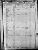 1850 U.S. Census, Monroe, Center Township (Multiple Related Families)