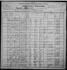 Source: Census 1900 Muskingum, Ohio, USA NARA series 1241310 (SD 4, ED 72, Sheet 1) (S468)