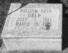 William Buck Drew Tombstone